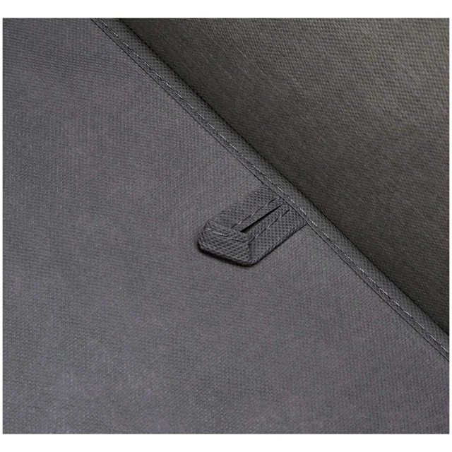 AmazonBasics 黃麻布有蓋收納盒｜2件組 · 同款實物照片