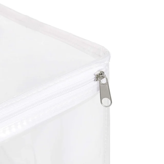 AmazonBasics 透明拉鏈收納袋｜3件組 · 同款實物照片