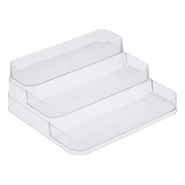 AmazonBasics 三層透明廚房收納盒